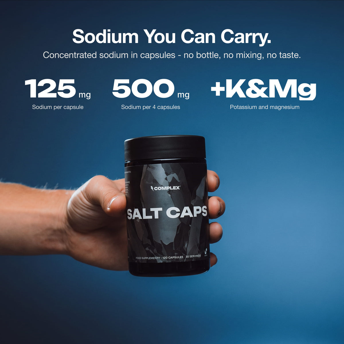 Complex Electrolyte Salt Caps