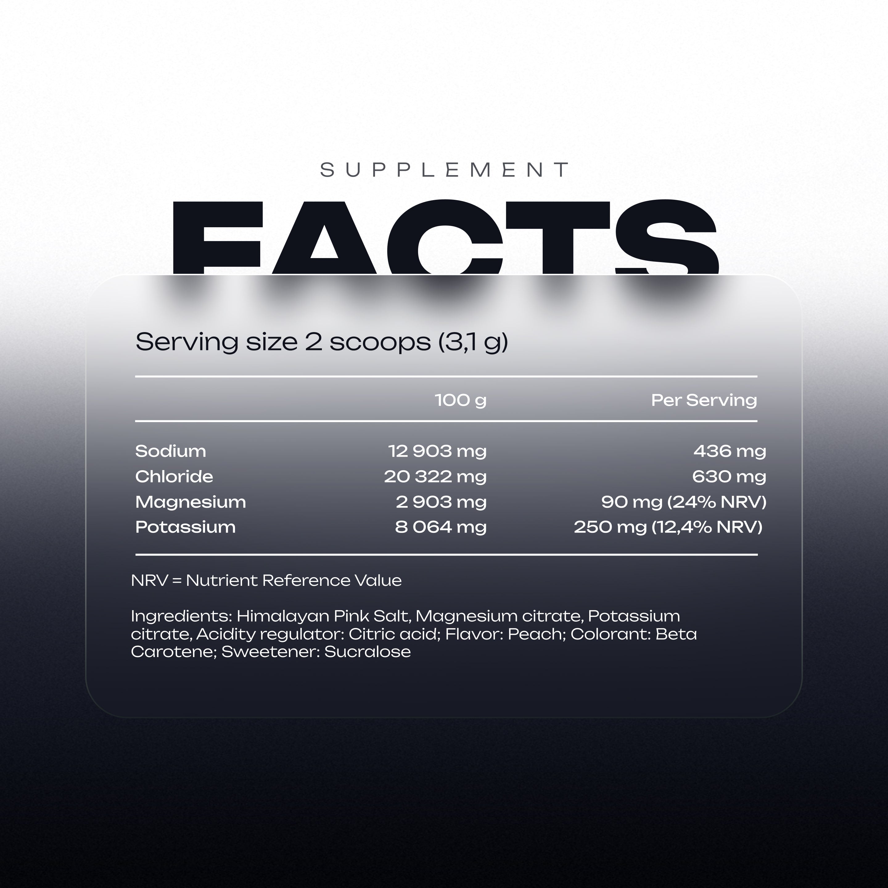 Complex Electrolyte Hydration Drink