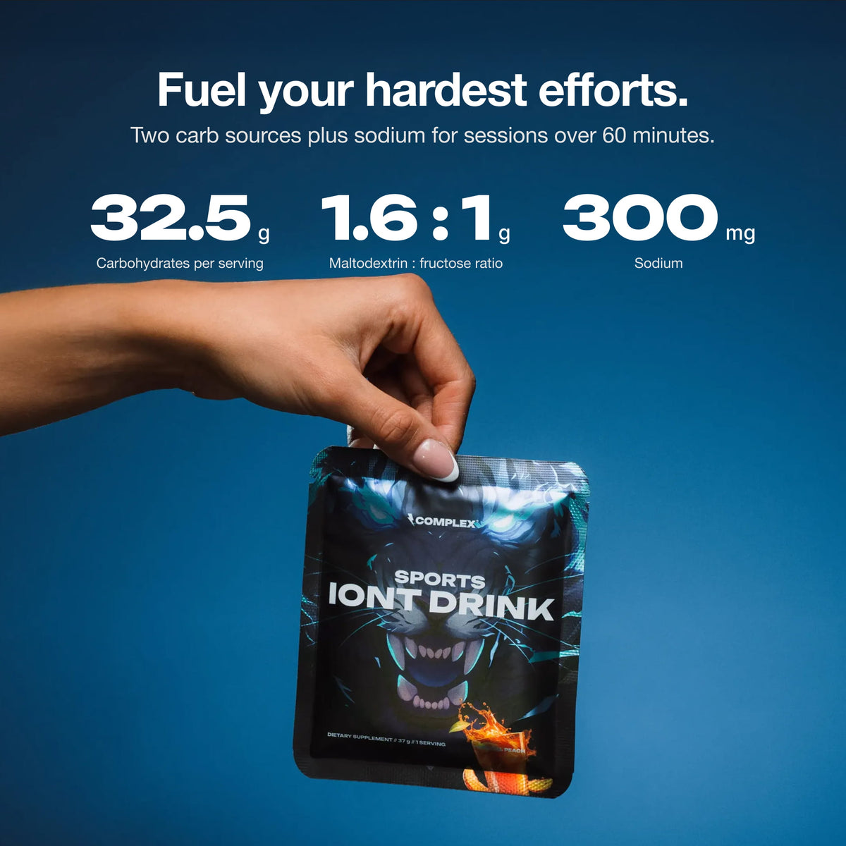 Complex Dual-Carb Ion Drink