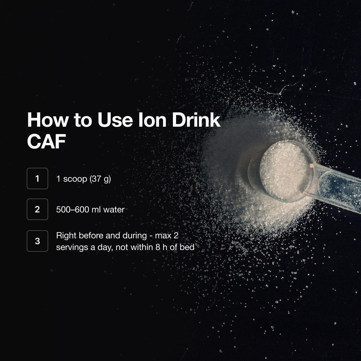 Complex Dual-Carb Ion Drink CAF