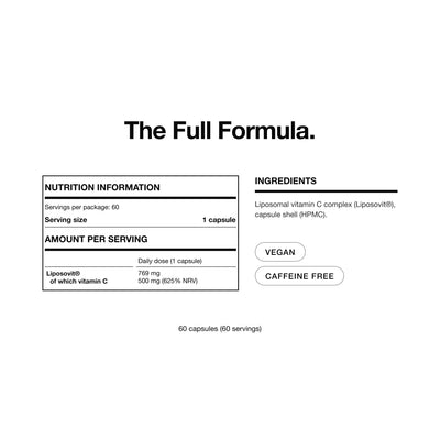 Complex Liposomal Vitamin C