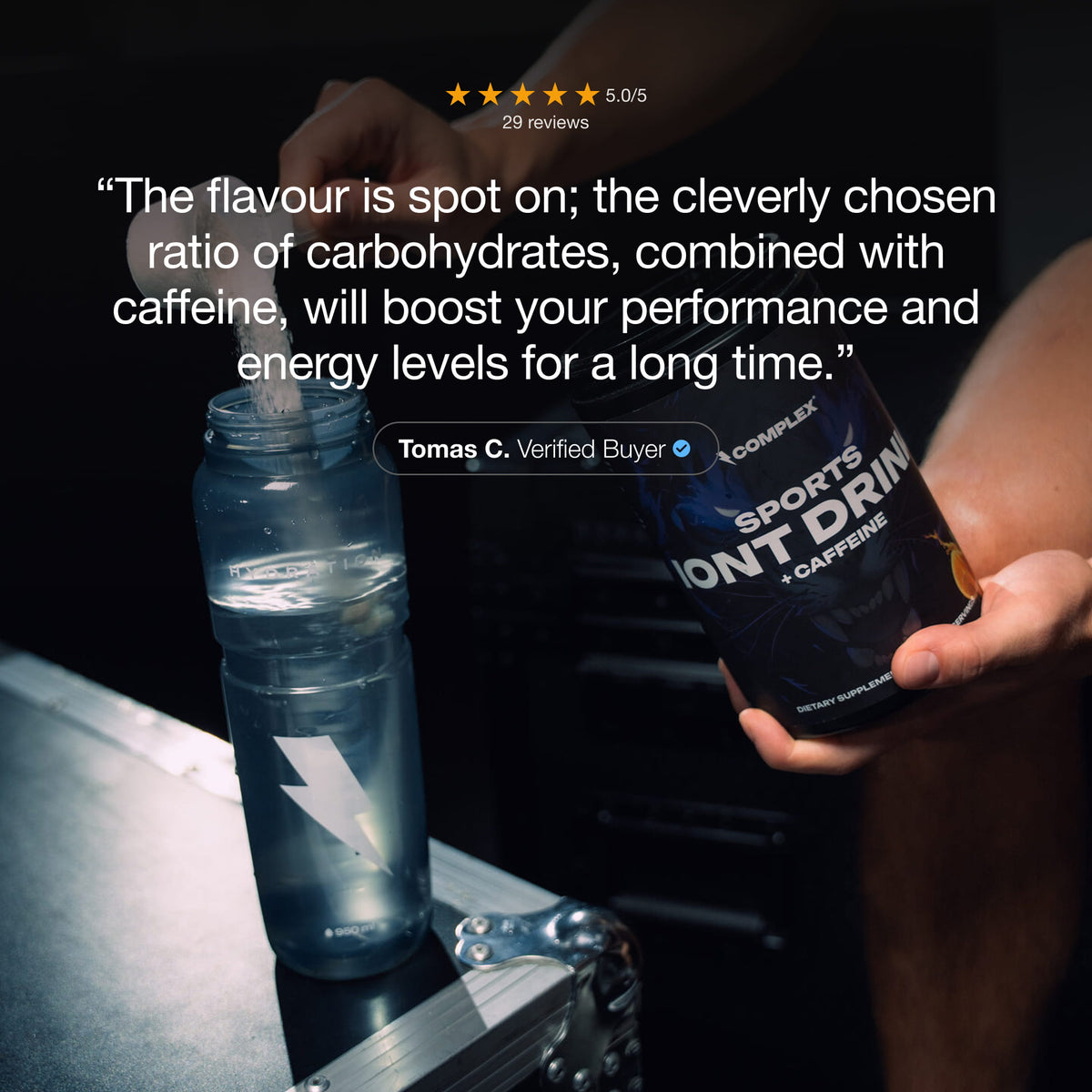Complex Dual-Carb Ion Drink CAF
