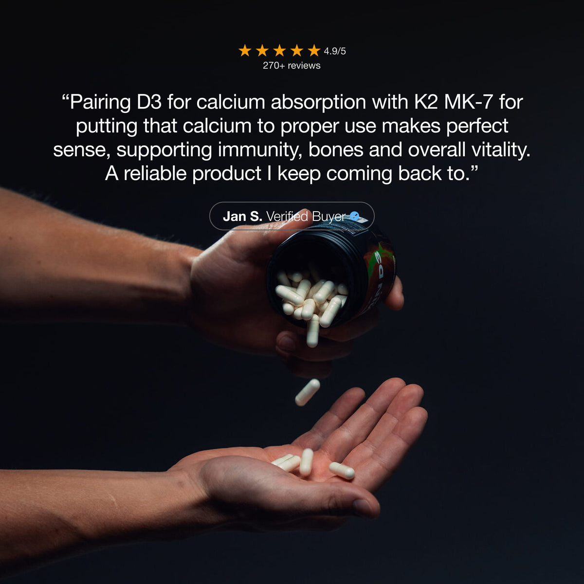 Complex Vitamin D3+K2 MK-7