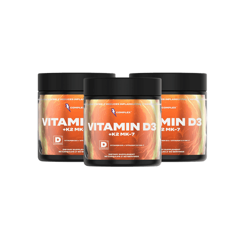3x Complex Vitamin D3+K2 MK-7