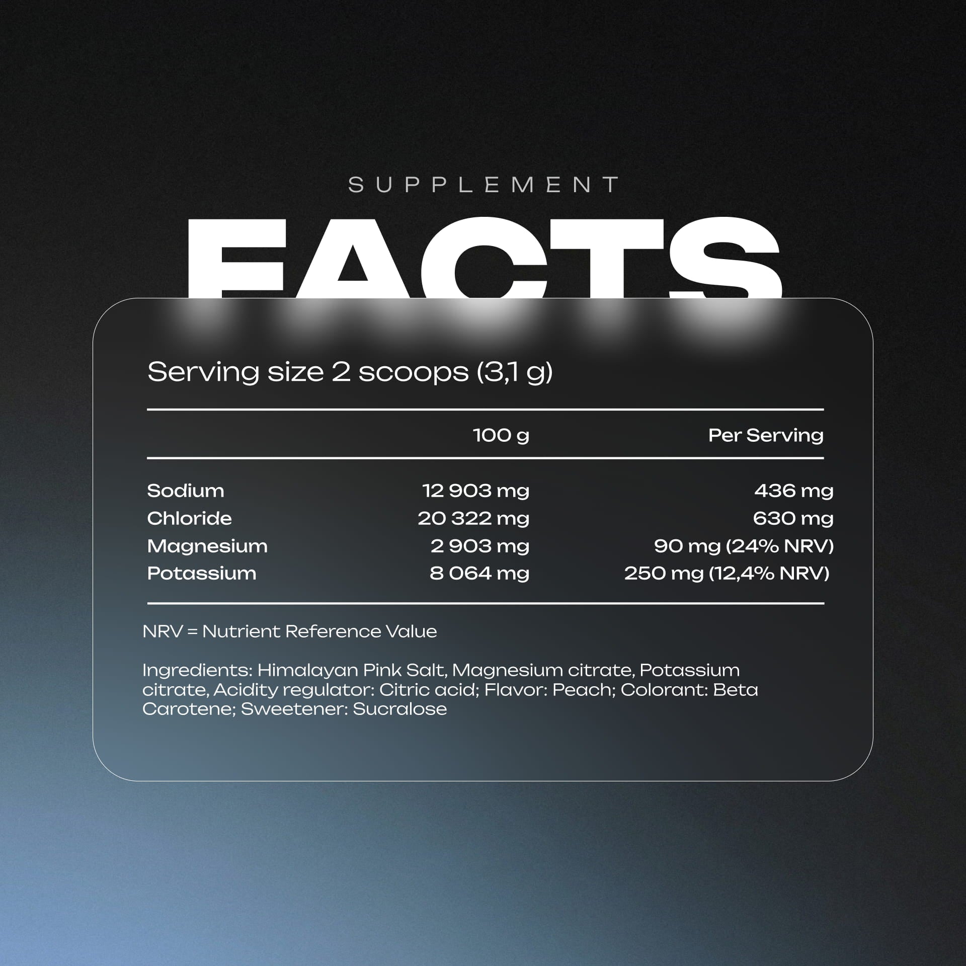 Electrolyte Hydration Drink