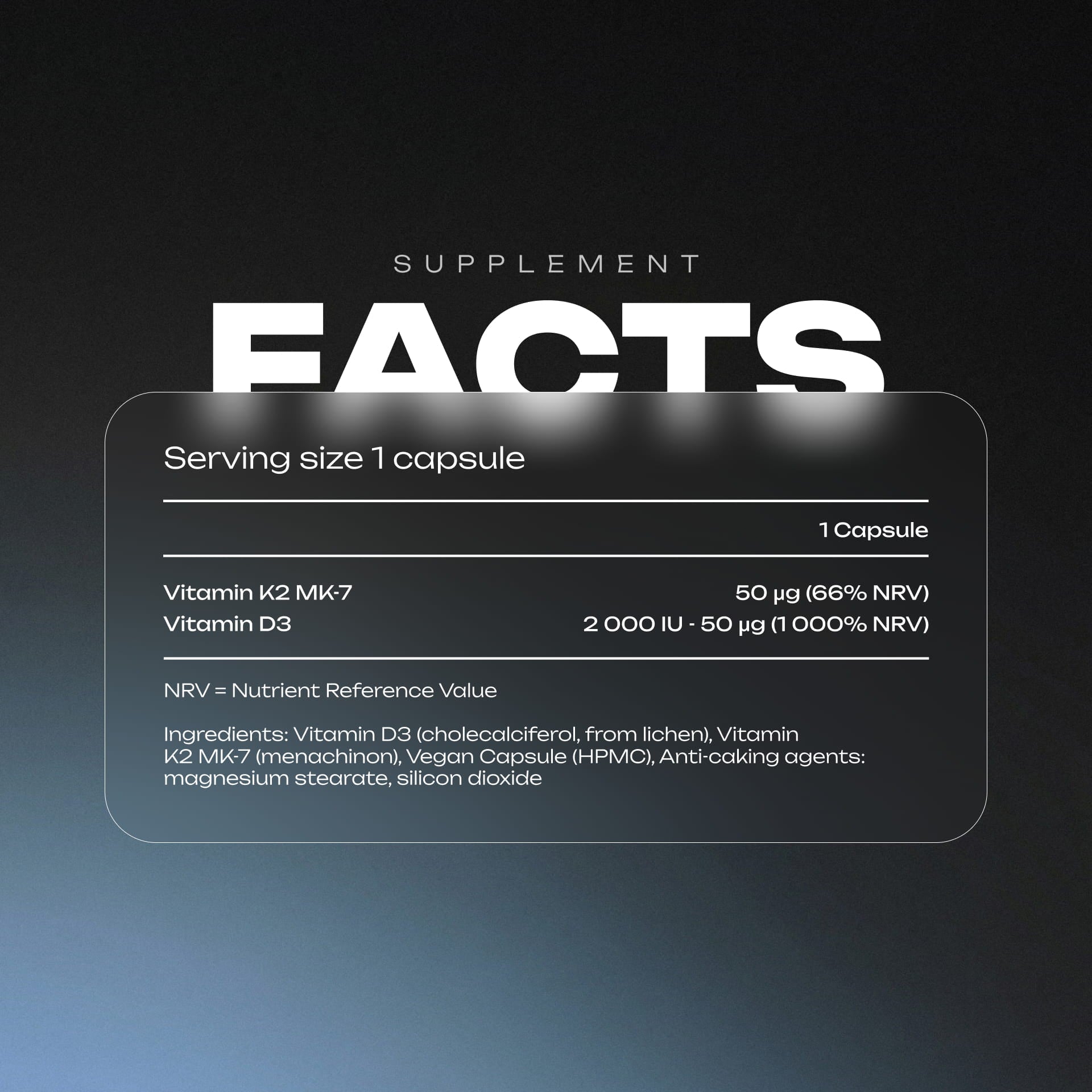 Vitamin D3+K2 MK-7