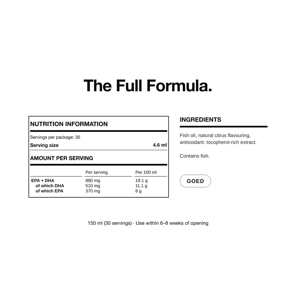 Complex Omega 3 Fish Oil