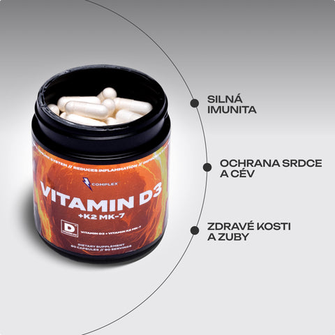 Complex Vitamin D3+K2 MK-7