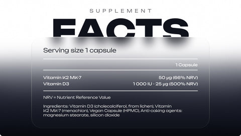 Complex Vitamin D3+K2 MK-7